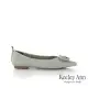 Keeley Ann羊皮平底尖頭包鞋(綠色225772402-Ann系列)