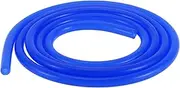 X AUTOHAUX 4Ft 1/8" 3mm ID 2mm Thickness Silicone Vacuum Tubing Hose High Temperature Automotive Vacuum Line 1 Pcs 130PSI Max Pressure