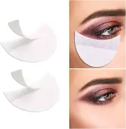 100 Pcs Professional Eyeshadow Pads Stencils Lint Free under Eye Pads Eyeshad...