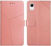 Compatible with Samsung Galaxy A03 Core 4G Cover,Compatible with Samsung Galaxy A03 Core 4G PU Leather Card slot Magnetic Closure Flip Kickstand Pink