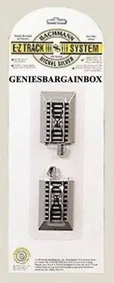 N Scale 2 HAYES BUMPERS Nickel Silver E-Z Track Bachmann New Sealed 44891