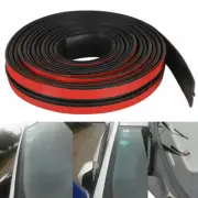 10FT Universal T-Shape Rubber Car Door Seal Strip Hollow Edge Guard Weatherstrip