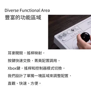 八位堂 街機搖桿 Xbox版 無線格鬥搖桿 大搖 巨集 支援 STEAM Windows Xbox 送 XGP 會員