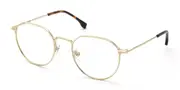 Lozza VL2429 Gubbio 2 300Y Men's Glasses Gold Size 53 - Private Health Rebate - Blue Light Block Available