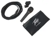 Peavey PVi 2 Dynamic Vocal Microphone with XLR Cable - Black