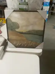 Landscape Canvas with wood frame Hobby Lobby NWT