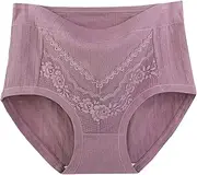 [Generic] Bra and Underwear Set Plus Size Womens Plus Size Underwear Cotton Panties Lace Soft Hipster Panty Ladies Stretch Sexy Briefs No Line Panties for Women Pack 12