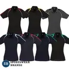 Ladies Triton Polo Shirt Top Team Sports Size 8 10 12 14 16 18 20 22 24 P225LS
