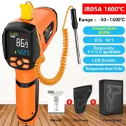 Dual Laser Thermometer -40-1600℃ Temparature Meter Infrared ThermometerM9