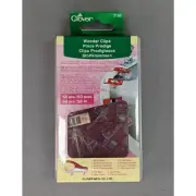 Clover Wonder Clips 3156 Red 50/Pkg in Case for Sewing and Quilting