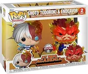 Funko PoP! My Hero Academia - Endeavor & Todoroki Vinyl Figure 2 Pack, 3.75-inch Height