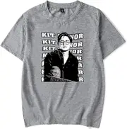 Kit Connor T-Shirt Nick Charli Merch Crewneck Short Sleeve Tee Harajuku Streetwear Women Men Fashion Clothes Large