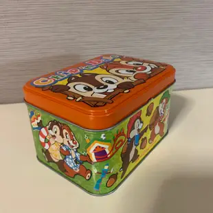 日本東京迪士尼 奇奇蒂蒂 造型鐵盒 收藏 裝飾 飾品盒 收納盒