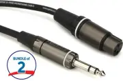 Gator Cableworks Composer Series XLR Female to TRS Male Cable - 5 foot