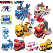MiniForce Minipang Transform Scene Car & Ranger Figure Toy Volt Lucy Sammy Max