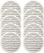 10 Pack Replacement Steam Mop Pads, Heavy-Duty Microfiber Steam and Scrub Pads, Hard Floor Cleaners, Washable, Absorbent, Non-Scratch