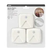 3 Pack Sensor Motion Down Lights