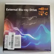 External Blu ray Drive BD Player Read/Write Portable Blu-ray Drive Burner USB3.0