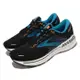 Brooks 慢跑鞋 Adrenaline GTS 22 男鞋 路跑 緩震 輕量 透氣網布 腎上腺素 黑 藍 1103661D034