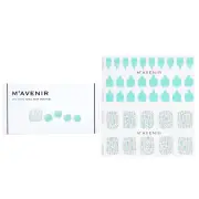 Mavenir Nail Sticker (Blue) - # Shell With Jade Pedi 36pcs