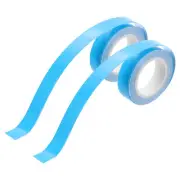 2 Rolls Glow in the Dark Tape 10ft x 0.5" Bright Sticker Tape, Blue