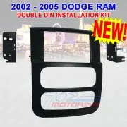 SCOSCHE CR1299DDB DOUBLE DIN DASH INSTALLATION KIT FOR SELECT 2002-05 DODGE RAM