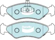 Bendix General CT Front Brake Pad Set for Ford KA, TA, TB 1.3L J4D,J4F Petrol 19 (for: Ford)