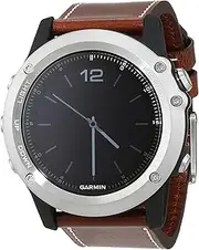 010-01338-62 Garmin Fenix 3 Sapphire/Leather - Europe-Australia-New Zealand Version