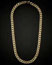 14K Italian Gold Cuban Curb Link Necklace