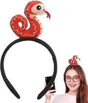 Stuffed Animal Headband - Soft Cartoon Animal Headband - Unique Hair Accessories Stuffed Toy Headdress, 2025 Costume Photo Props for Women