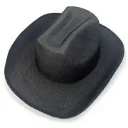 Cowboy Hat with Sequins Surface Glittering Cowgirl Hat Size