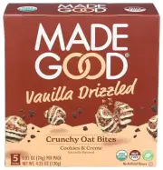 MadeGood Bites Cookies Cream Mini 4.25oz Pack of 6