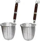 Greenjet 14 Cm Diameter Kitchen Stainless Steel Fine Wire Mesh Sieve Noodle Stra