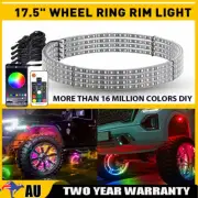 4x 15.5'' RGB Wheel Ring Lights Light LED For Truck Car Rim Lights APP Bluetooth (for: Porsche)