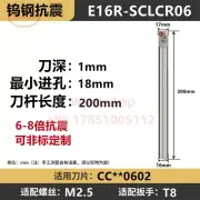 E16R-SCLCR06 Center effluentTungsten Turning Tool Holder Boring Bar For CCGT