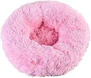 1 PCS Super Soft Pet Bed Cotton Kennel Dog Round Cats Winter Warm Sleeping Bag Long Plush Puppy Cushion