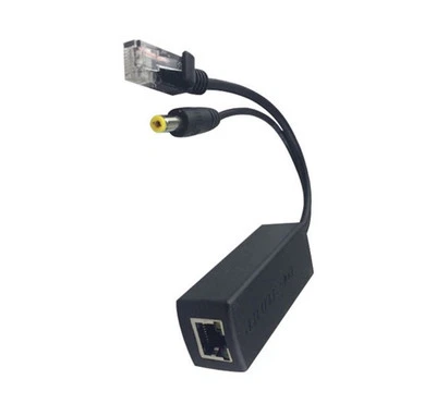Active PoE Splitter Power Over Ethernet 48V to 12V Compliant IEEE802.3af