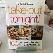 Weight Watchers: Take-Out Tonight Cookbook Paperback 2002 New Unused