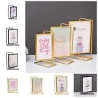 Modern Photo Frame Ornament Not Easily Deformed Metal Photo Frame Bedroom