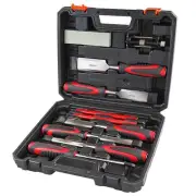 10-Piece Wood Chisel Set, Wood Carving Chisels with Honing Guide, Carpenter P...