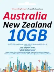 30 days 10GB Optus Spark AU& NZ Prepaid data SIM card 4G Anonymous Activation