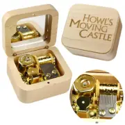 HOWLS MOVING CASTLE BEECH MUSIC BOX : MERRY GO ROUND OF LIFE