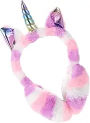 [Healeved] Earmuff Winter Warm Ear Cover Plush Boys and Girls Ear Muffs for Warmth Unique Unicorn Design