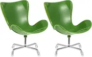 Abaodam 2pcs Egg Chair Armchair to Rotate Plastic Baby Children's Chair