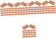 5sets Simulation Miniature Brick Models for Craft DIY Mini Blocks Classic Look 50pcs*5
