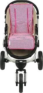Keep Me Cosy™ Universal Pram Liner,Reversible, Classic Pink Spot Design