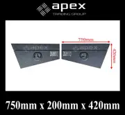 BRAND NEW BLACK CHECKER ALUMINIUM UNDERTRAY TOOLBOX -UTE TRUCK STORAGE-16013CPBL