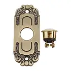 Metal Lighted Doorbell Wired Push Button Heavy-duty High-quality Metal