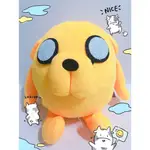 筑筑大百貨MADGE0521(娃A8)探險活寶老皮玩偶 ADVENTURE TIME JAKE THE DOG 坐姿黃色