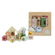 14pc Kaper Kidz Wooden Spring Insect Kids/Toddler Activity Blocks Toy 12m+